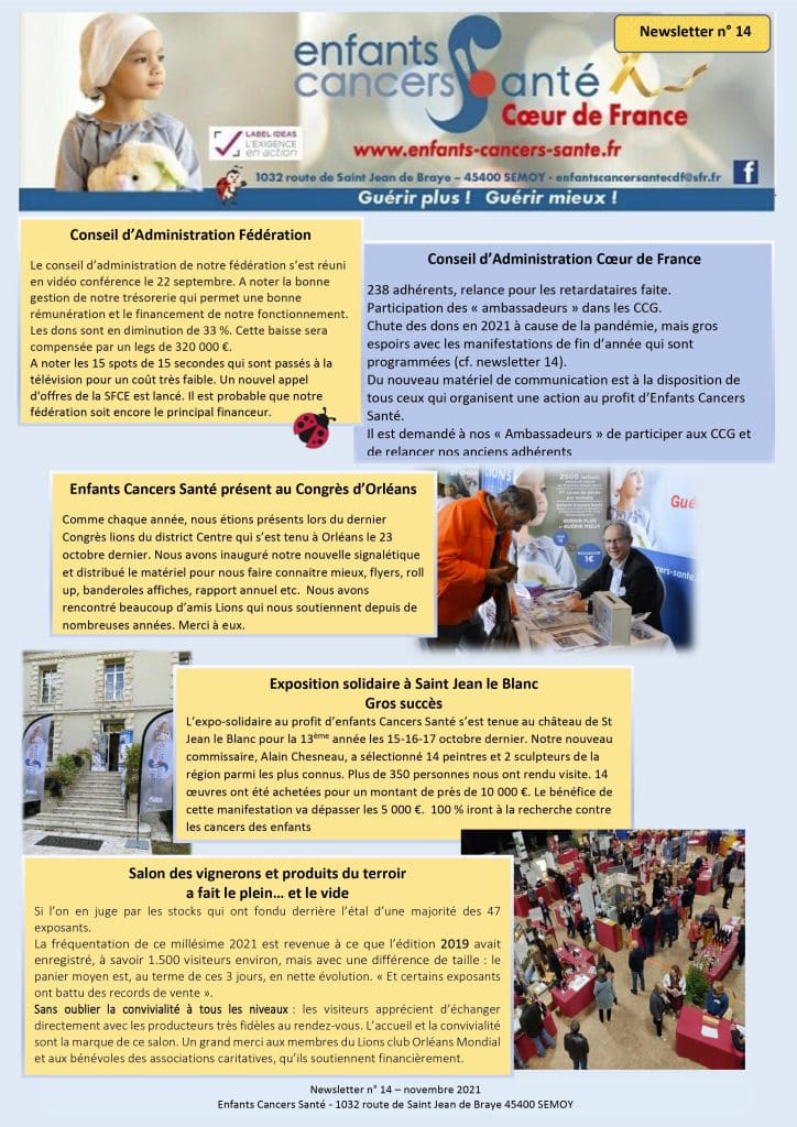 Newsletter E&S n° 14 vf_page 1
