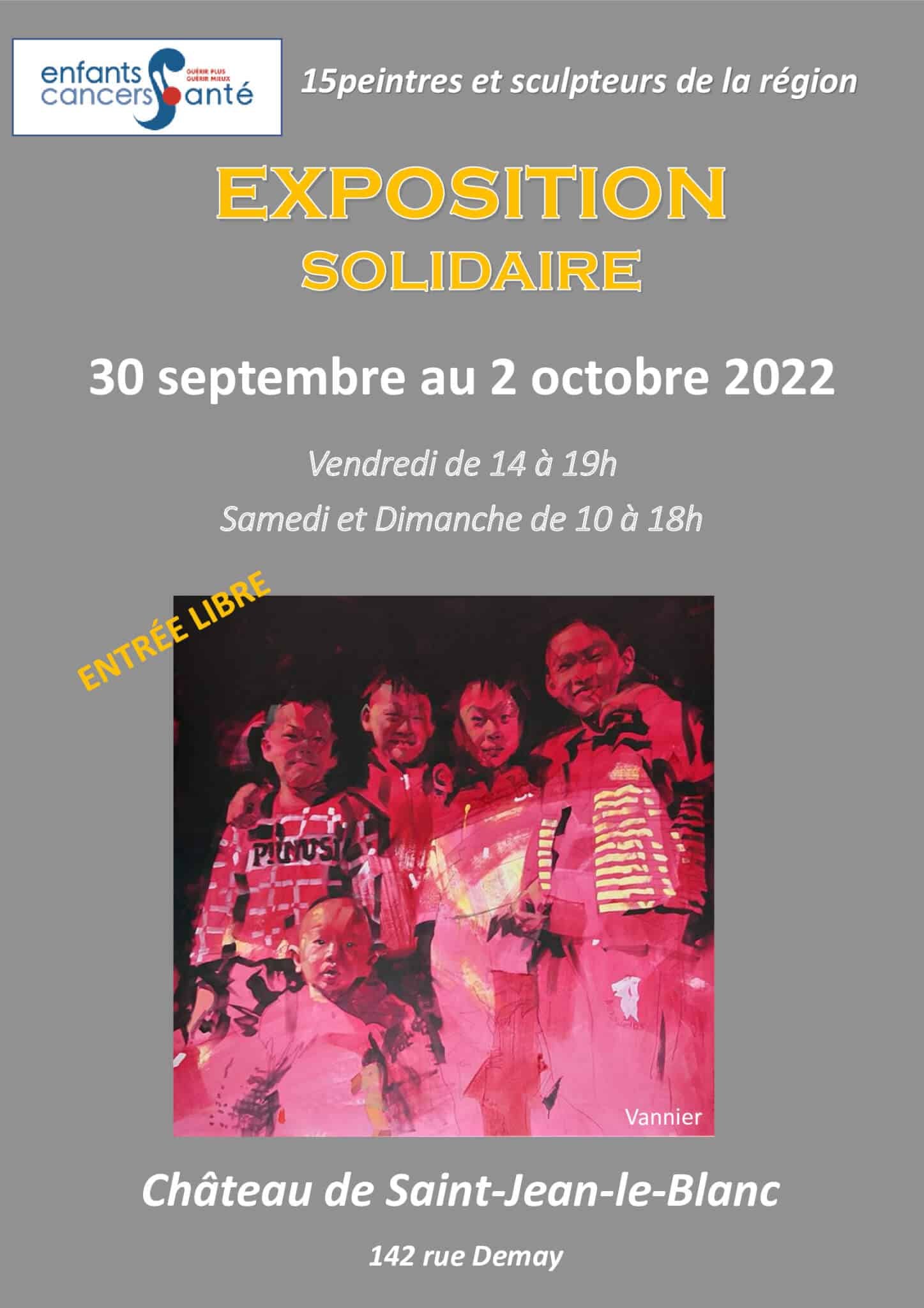 exposition solidaire a saint jean le blanc