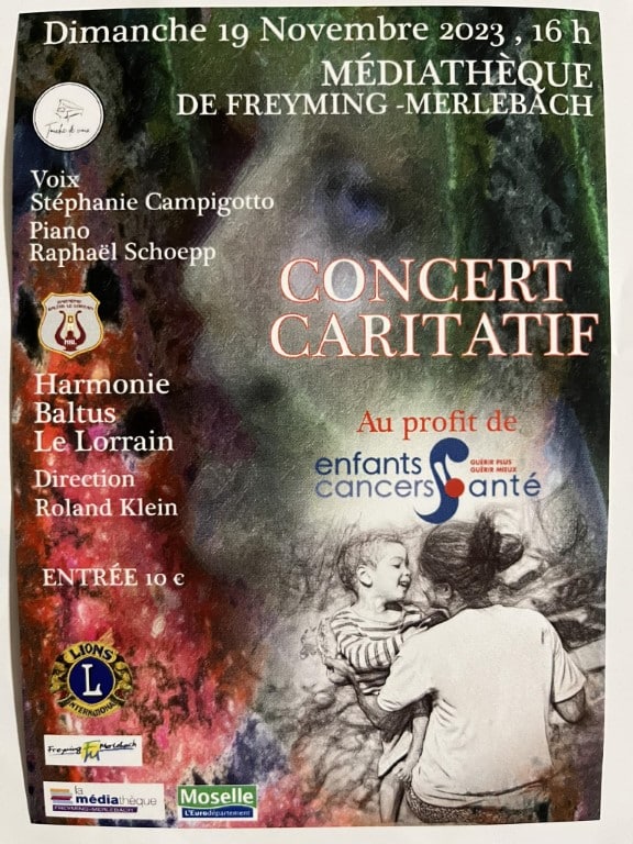 Concert Caritatif a Freyming Merlebach en Moselle