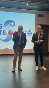 Conference par le Lions Club de Valognes sur Le Normandie 2