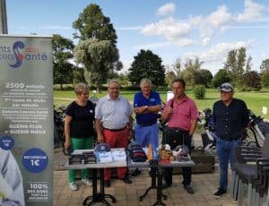 Attribution du resultat du Golf organise par le Lions Club de Dole 2