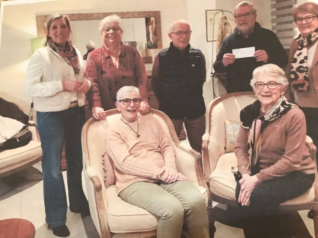 Les amis du club Cozes en Saintonge toujours généreux