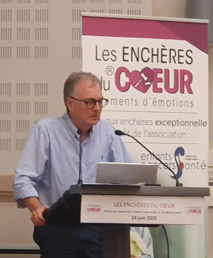 L'association Les Enchères du Cœur attribue 70 000€ à Enfants Cancers Santé 2 Les Encheres du Coeur 3