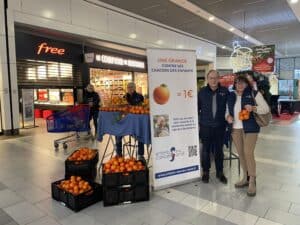 Des Euros pour des Oranges a Carrefour Cap Saran Orleans 45