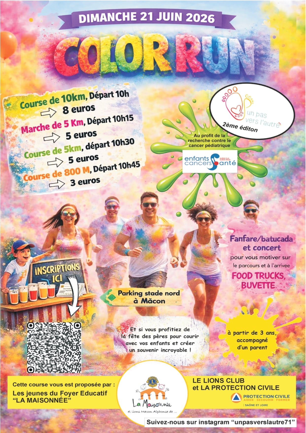 COLOR RUN Mâcon 1 COLOR RUN Macon