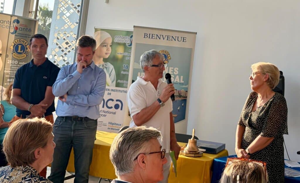 Remise de chèque du Lions Club Cannes Universal 1 6a43b03616222