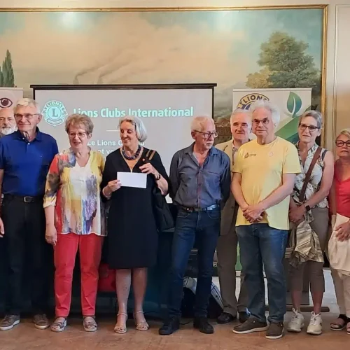 12 000 euros remis par le Lions Club Le Creusot