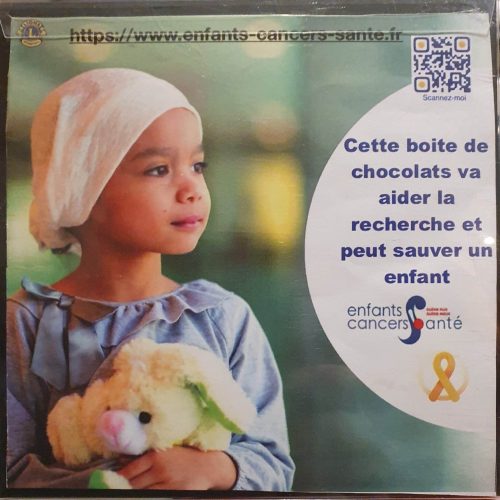 Des chocolats pour la recherche en cancérologie pédiatrique