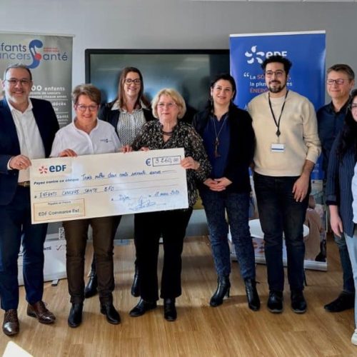 EDF - Dijon se mobilise pour la recherche en cancérologie pédiatrique