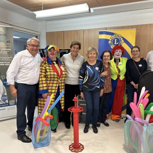 Pause récréative offerte aux enfants soignés à l'institut Gustave Roussi