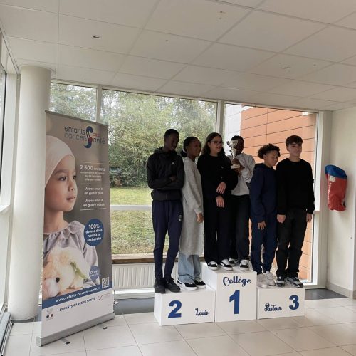 Sensibilisation et Prevention, Sport et Solidarité au collège Louis Pasteur de La Chapelle St Mesmin (1)