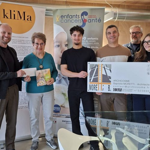 Soutien de l'agence d'architecture Archicosme