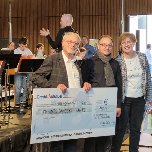 Soutien du LIONS CLUB de WISSEMBOURG en Alsace