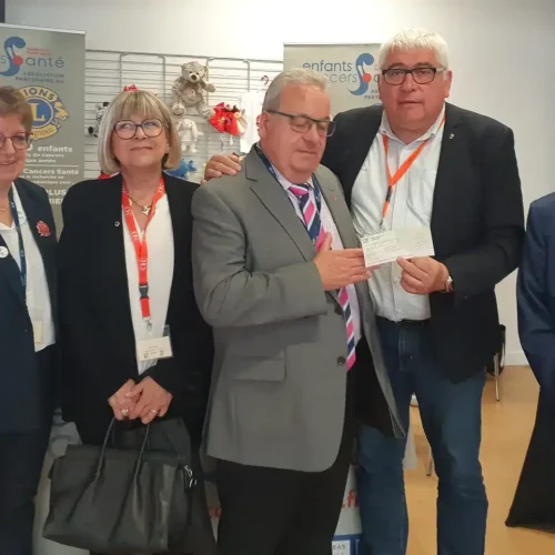 Soutien du Lions Club Montceau les Mines