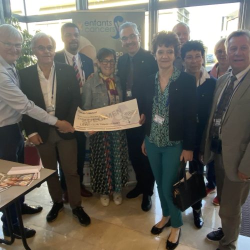 Soutien fidèle du Lions Club de THANN-CERNAY – Vente de Mimosa