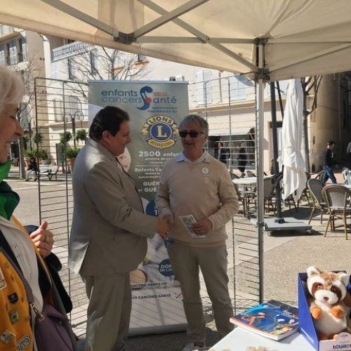 Visite du President international du LIONS