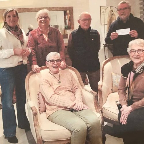 les amis du club Cozes en Saintonge toujours généreux